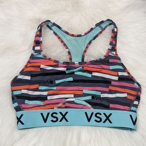 VSX Victoria's Secret logo Racer Back Sports Bra in Size Large